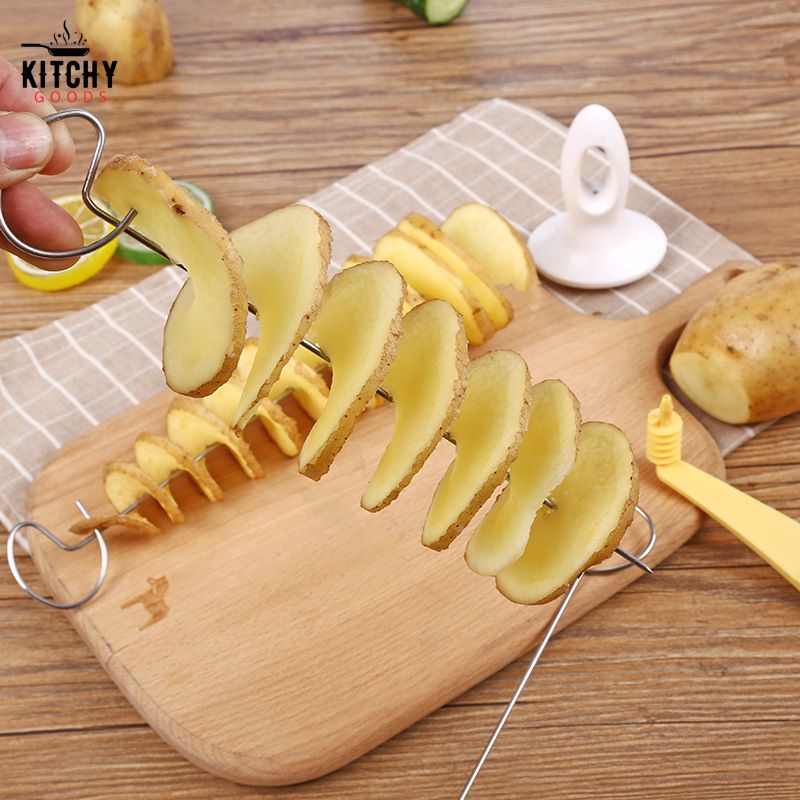 Trancheur de pomme de terre en tornade 🥔 | KitchyGoods