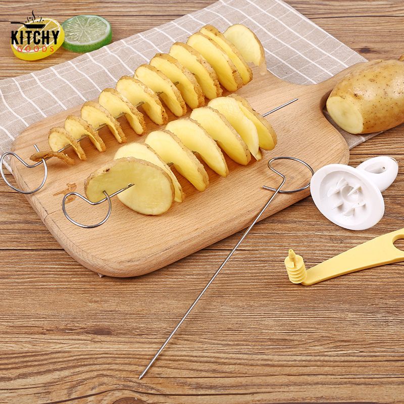 Trancheur de pomme de terre en tornade 🥔 | KitchyGoods