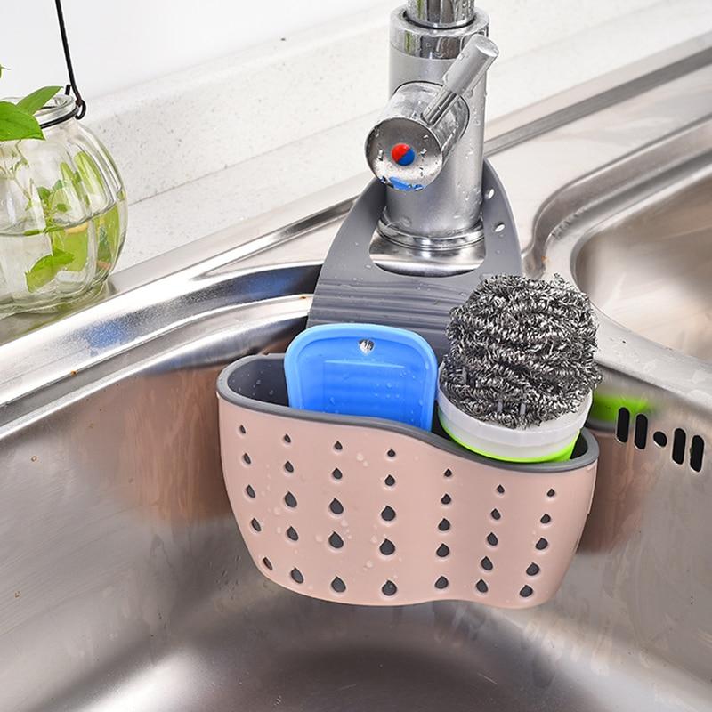 Support Éponge Évier Réglable 🧽 | KitchyGoods