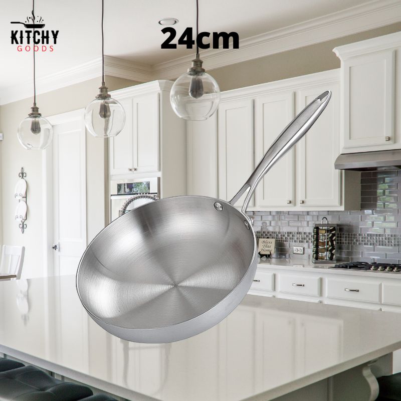 Poêle Inox 🍵 | KitchyGoods