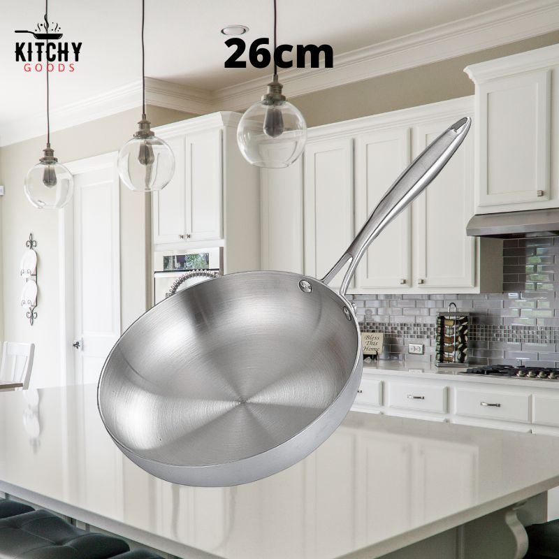 Poêle Inox 🍵 | KitchyGoods