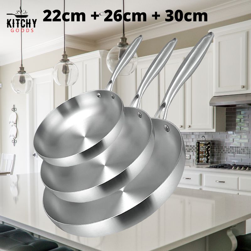 Poêle Inox 🍵 | KitchyGoods
