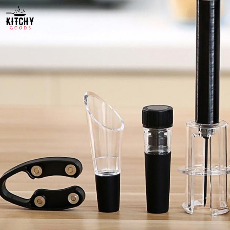 Tire Bouchon à Air Comprimé 🍷| KitchyGoods