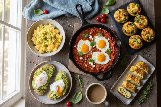 7 façons créatives de préparer des œufs au petit-déjeuner