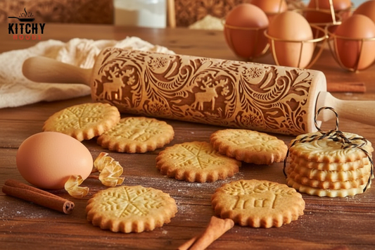 Recette de biscuits à motifs : réussir vos créations avec le rouleau à pâtisserie