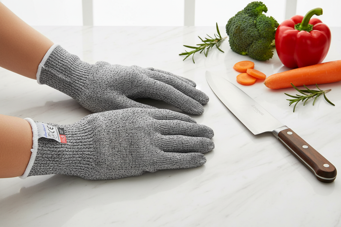 Gants anti-coupure en cuisine : utiles ou gadget ?