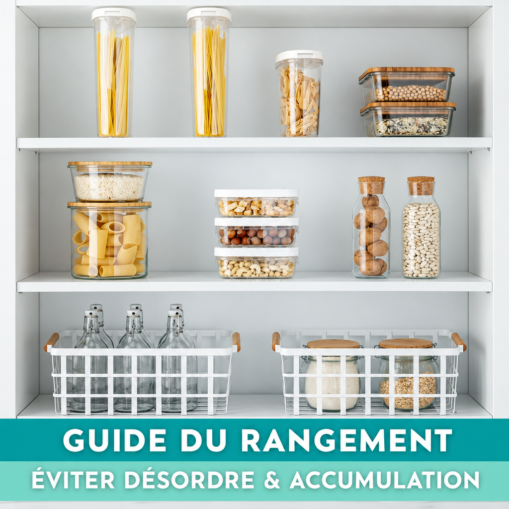 Guide du rangement : éviter le désordre et l’accumulation