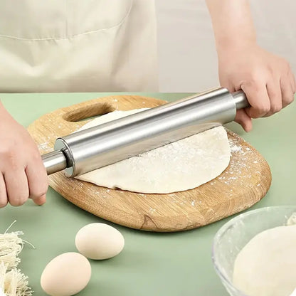 rouleau à pâtisserie inox