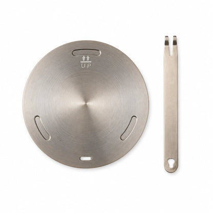 adaptateur plaque induction de 20 cm avec poignée