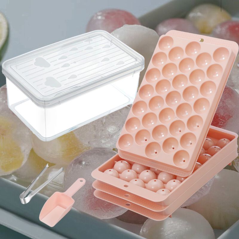 Bac à Glaçons Ronds 66 Glaçons 🧊 | KitchyGoods