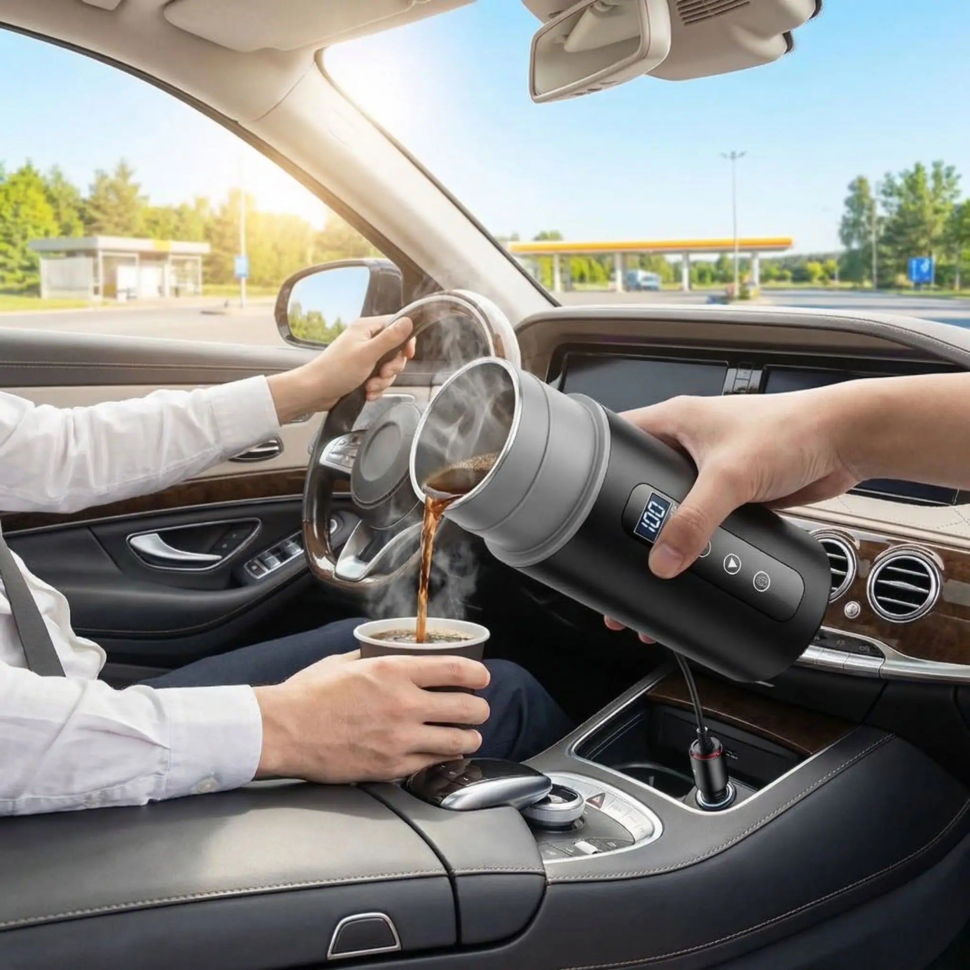 bouilloire voiture 12v et 24v