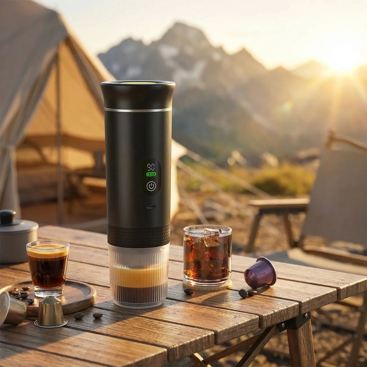cafetière nomade électrique 20 bars