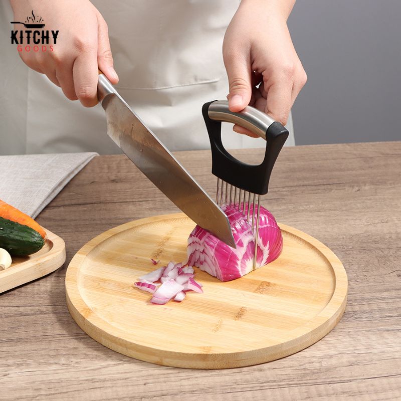 Facilitez vos découpes d'oignon avec notre coupe oignon – Kitchygoods