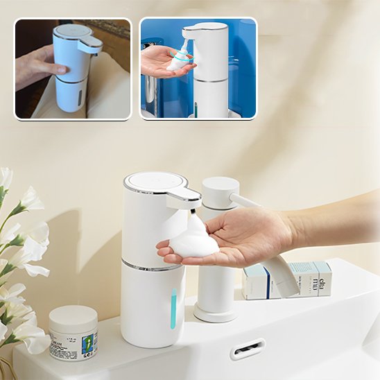 Distributeur de savon automatique pratique