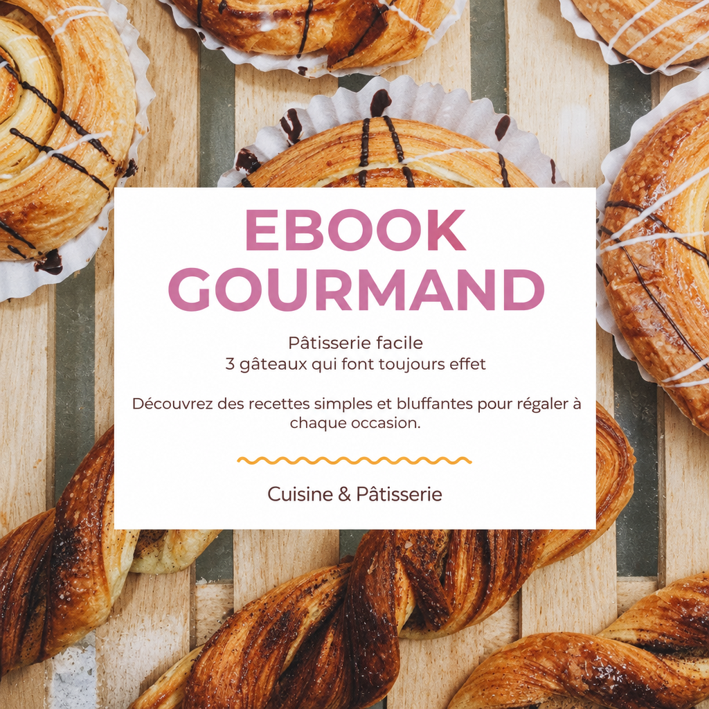 ebook Pâtisserie facile : 3 gâteaux qui font toujours effet