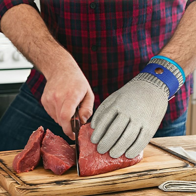 gant anti coupure pour boucher