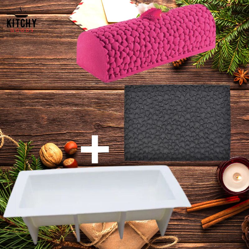 Moule à Bûche de Noël 🎄 | KitchyGoods