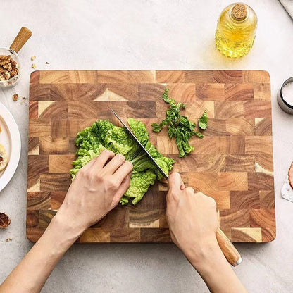 planche à découper bois acacia antibactérien hygiénique