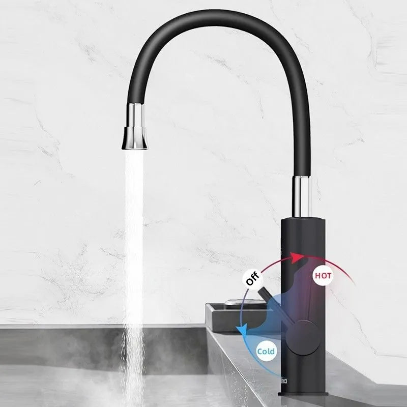 robinet chauffe eau chaud et froid