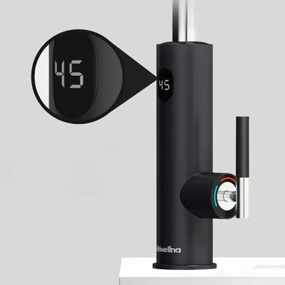 robinet chauffe eau écran température digital